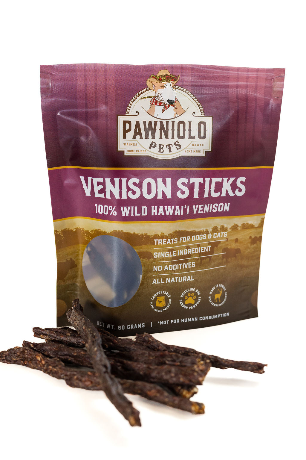 Venison Sticks - Pawniolo Pets